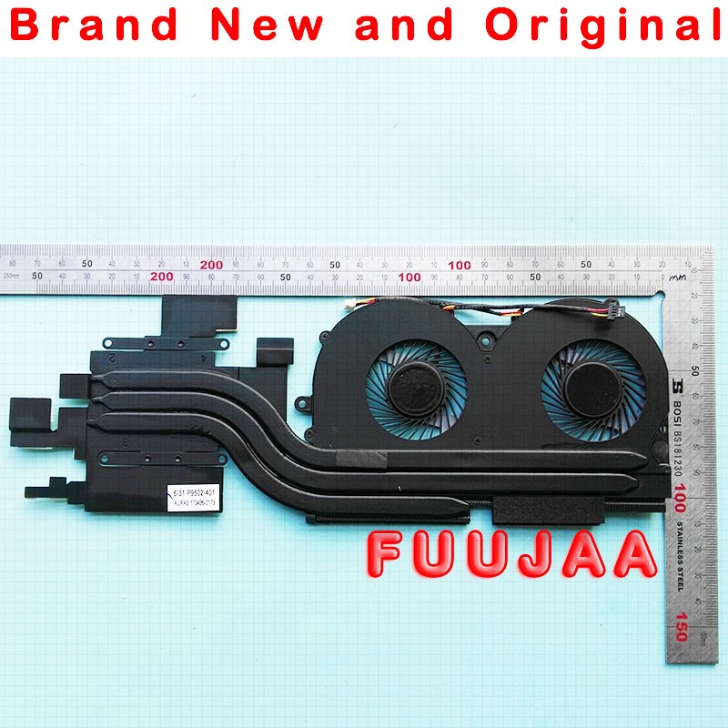 GP Heatsink fan cooler radiator FOR CLEVO P950HR P950HP 6-31