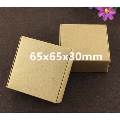 50pcs/lot Kraft  Paper Gift Packing Boxes Blank Soap Box,Jew