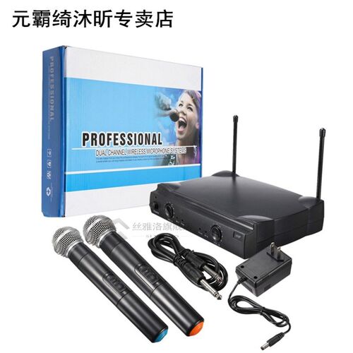 UT4 Type Professional Dual Wireless Microphone System  Per适