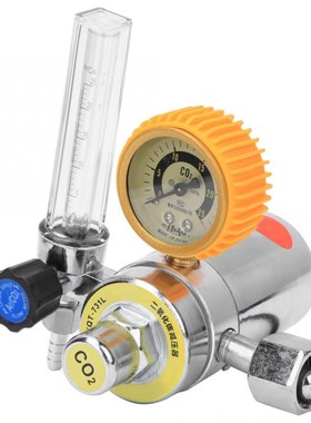 CO2 Regulator Pressure Regulator Carbon Dioxide Pressure Red