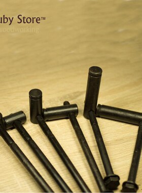 Set of 6pcs, Solid Iron Bench Bolts T.DEER BD-1830-180, Work