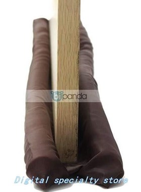 Brown Twin Door Draft Stopper Dual Draught Excluder Air In