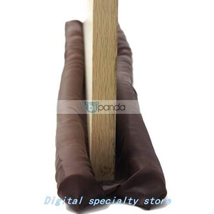 Brown Twin Door Draft Stopper Dual Draught Excluder Air In