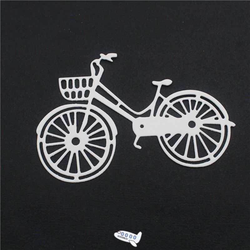 Bike Bicycle Drive DIY Collage Scrapbook Card Album Paper Cr