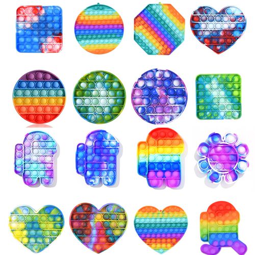 Bubble Fidget toy Push pop it Toys Kids 灭鼠先锋益智解压玩具 - 封面