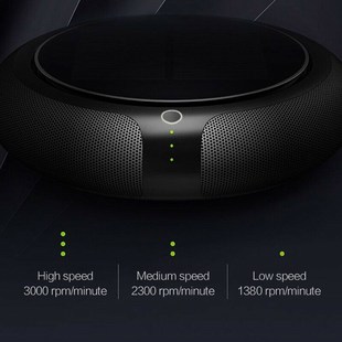 Solar Powered Car Air Purifier Freshener - Negative Ions Air