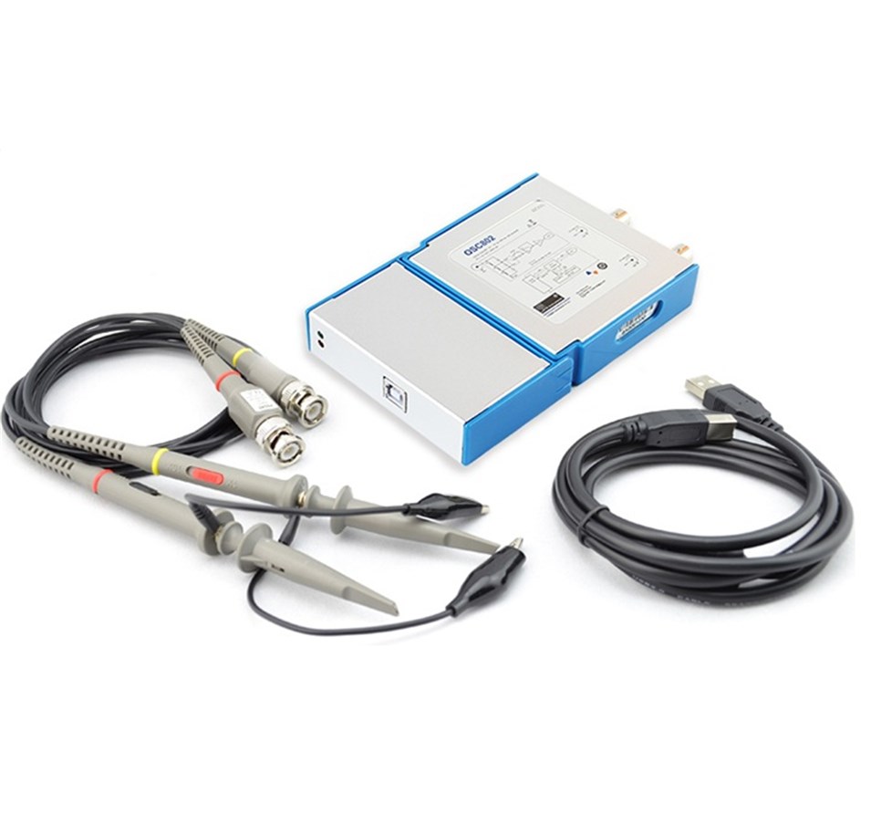 Dual Channel Virtual Oscilloscope PC Oscilloscope OSC482 50M