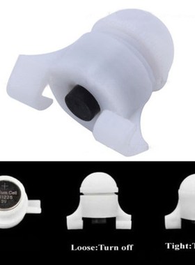 10 Pcs /Lot  2 Size in 1 Clip on Bite Alarm White small mini