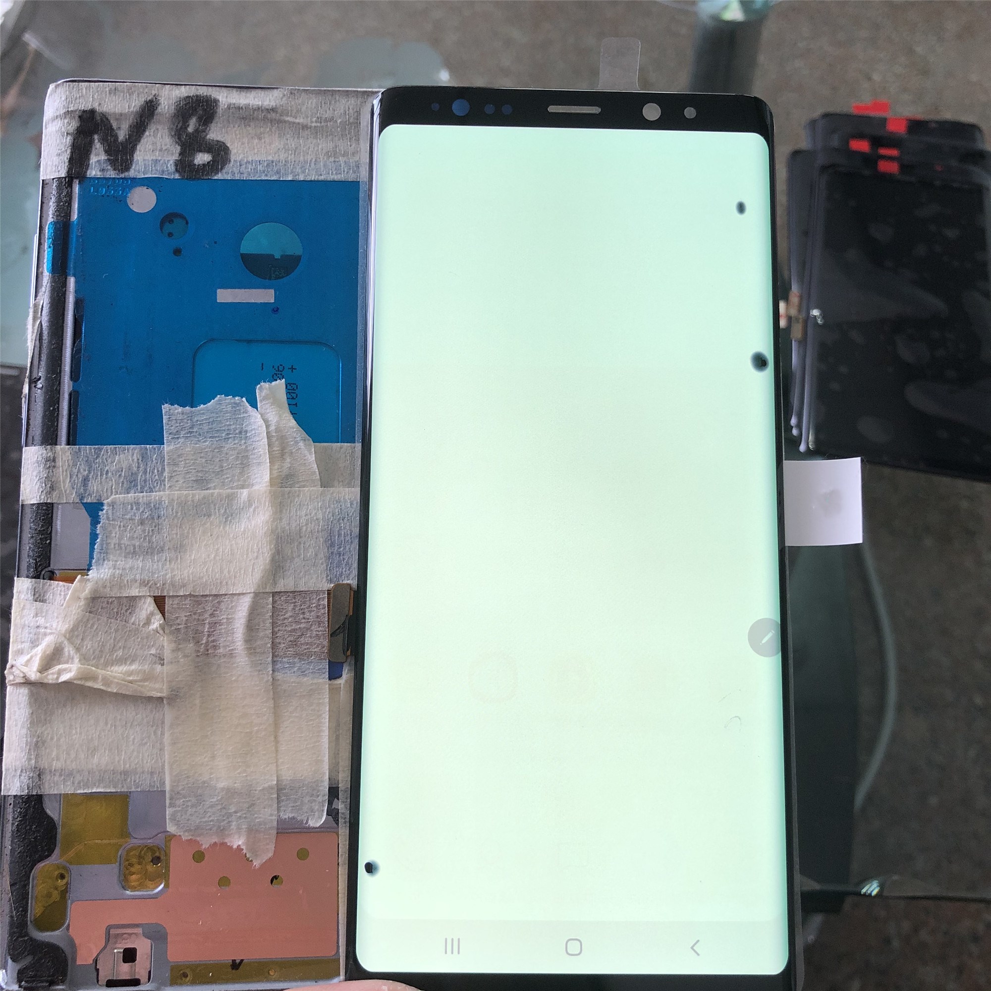 Super Amoled For  Galaxy Note8 Note 8 N9500 N950FD N950U Lcd