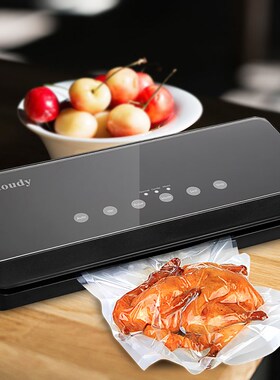 Kitchen Vacuum Food Sealer With 10PCS Food Seal Bags Automat