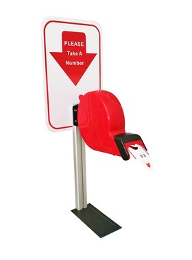 Ticket Dispenser for Queue Management System Universal Manua