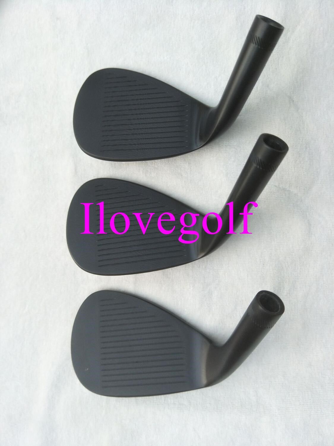 8.0 Golf Clubs Wedges 3PCS Black Clubs Golf Wedges 52/56/60