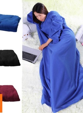 1pc Hot Newest Supper Home Winter Warm Fleece Snuggie Blanke