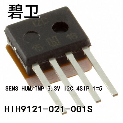 HIH9121-021-001S SENS HUM/TMP 3.3V I2C 4SIP 1=5