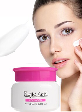 Kojic Acid Collagen Cream Whitening Face Care Deep Moisturiz