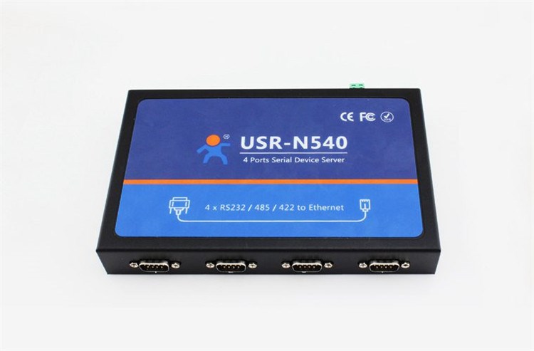USR-N540 RS232 Serial Rj45 Converters 4 Ports Serial RS232 R
