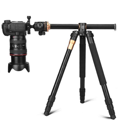 QZSD Q999H Portable Alluminium Alloy Camera Tripod Video Mon