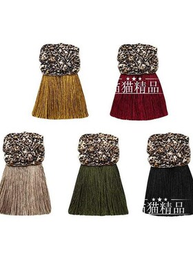 female Bohemian tassel earrins accessories fashion jewelry