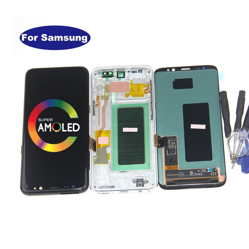 Super AMOLED For samsung Galaxy s8  S8 Plus G950 G950F G955