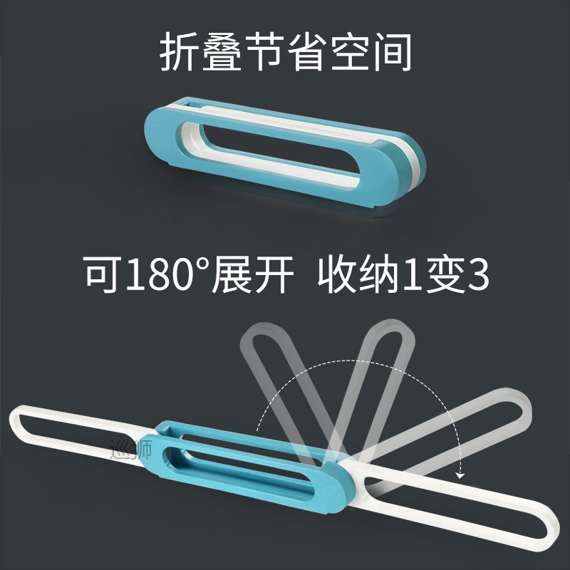 Foldable no hole bathroom slipper rack wall mounted toilet s