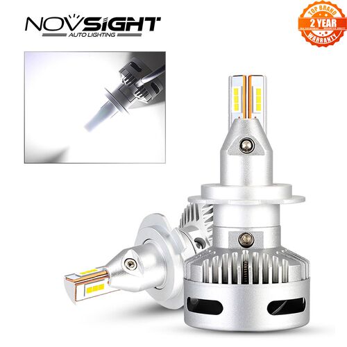 NOVSIGH  Projector Headlight H7 Led H7 H11 9005/9006 9012 D5