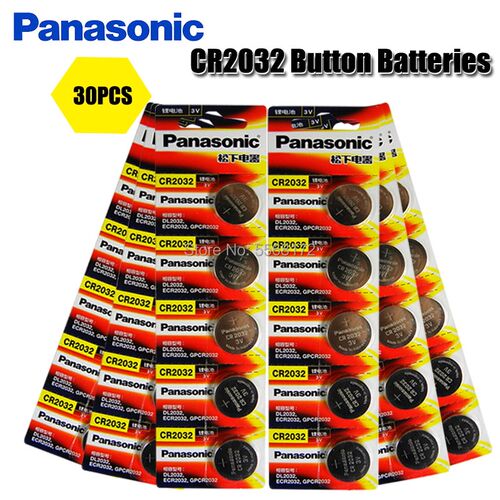 30pcs original brand new battery for  cr2032 3v button cell