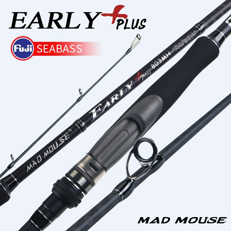 MADMOUSE EARLY X PLUS Spinning Fishing Rod FUJI Parts Japan