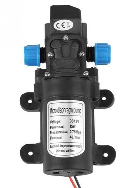 DC 12V 45W Micro Diaphragm Water Self Priming Pump Low noise