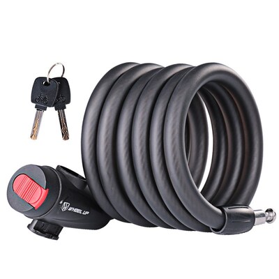 Bike Lock 1.2m 1.8m Anti Theft Bicycle Accessories Portable