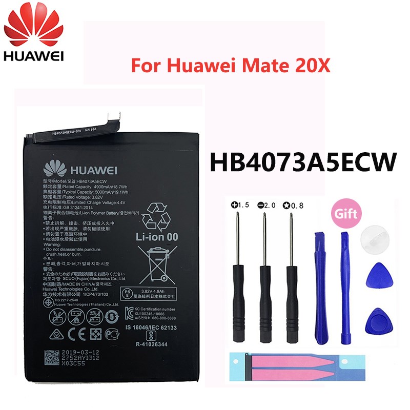Orginal Hua Wei HB4073A5ECW 5000mAh Battery For  Mate 2