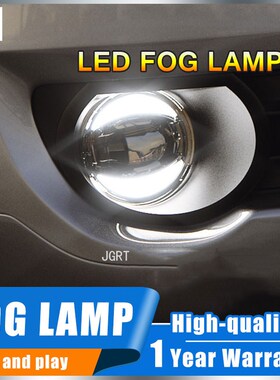 JGRT 2009-now  For Nissan Versa  fog lights+LED DRL+turnsign