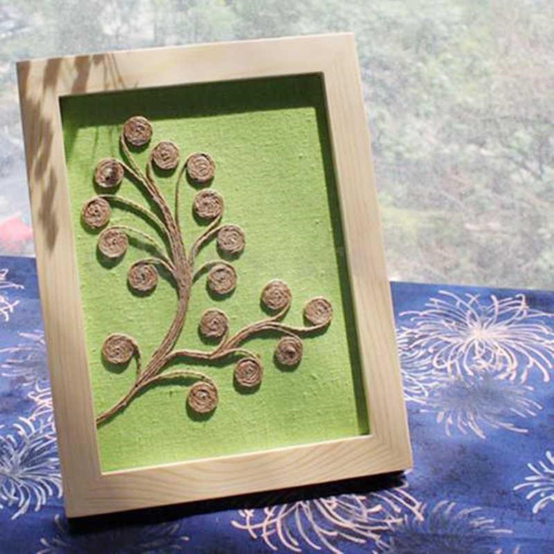 3MM Thick Brown Rustic Jute Twine Hessian String Cord Rope F