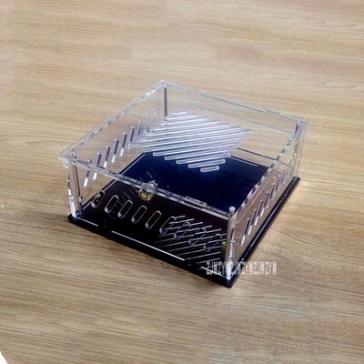 DIY Transparent Acrylic Computer Case Box Desktop PC Compute