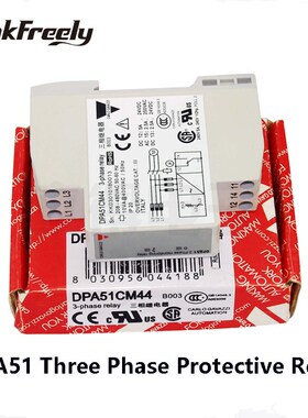 DPA51CM44 5pcs 3 Phase Sequence Protection Relay 5A 24VDC 25