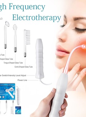 Portable High Frequency Device Violet Ray Facial Machine Acn