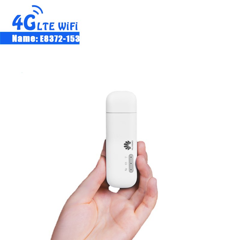 nlocked New  E8372 150Mbps Modem E8372-153  4G Wifi router 4