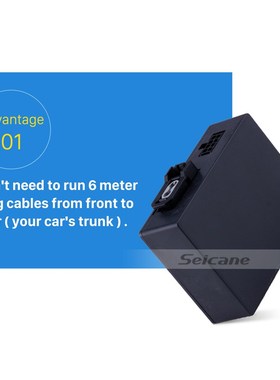 Seicane Car Optic fiber decoder Box Bose for 2003 2012 Pors