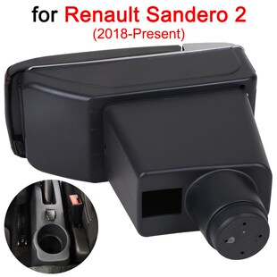 Armrest Box For Renault Sandero 2 Car Central Storage Contai