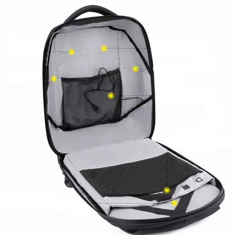 WaterProof Led Backpack with Screen Display Wifi Remote Cont