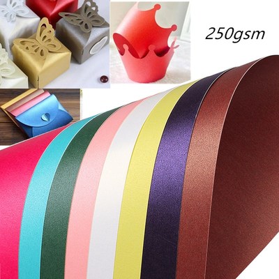 A4 Pearl Color Paper Gift Wrapper Handcraft Origami Paper D