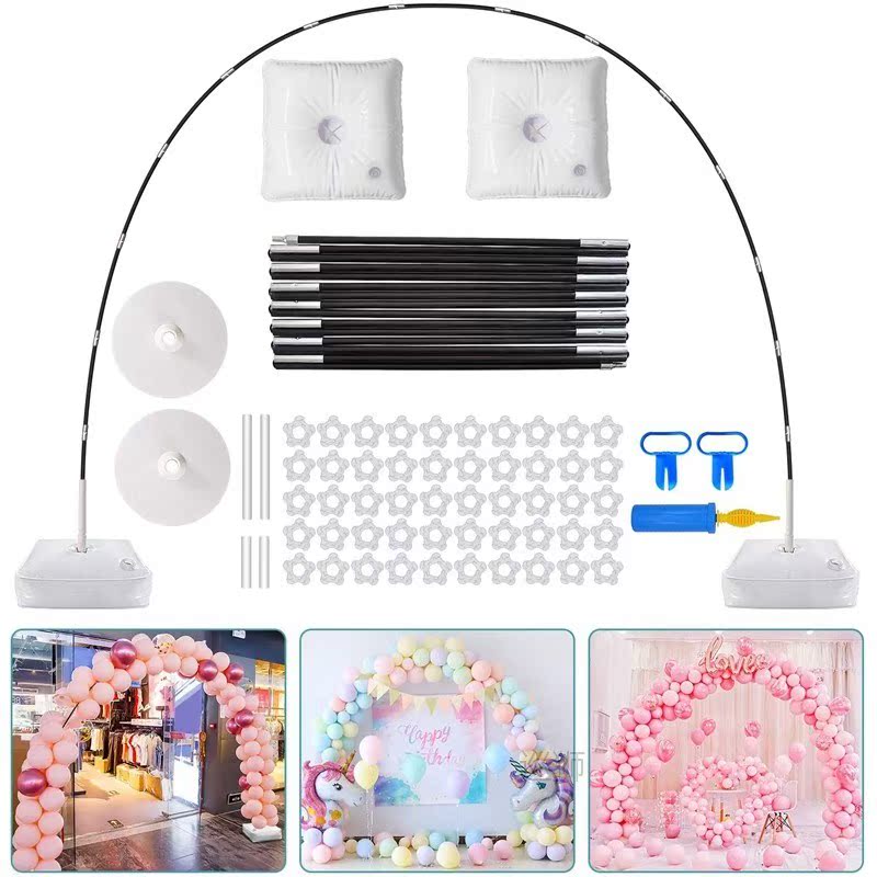 Balloon Arch Kit, 9FT Tall & 10Ft Wide Adjustable Balloon St