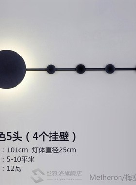 Modern Wall Lights LED Wall Lamps Round Iron Sconces Lights