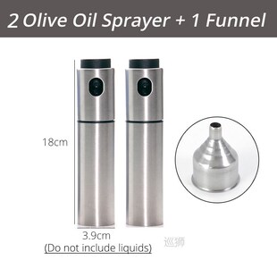 Olive Oil Sprayer Dispenser For Bbq/Cooking/Vinegar Glass Bo