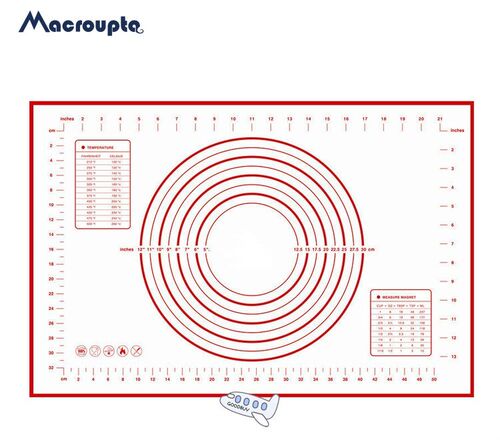 Silicone Baking Mats Sheet Pizza Dough Non-Stick Maker Holde