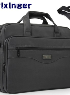 Men's Business Briefcase Laptop Bag Waterproof Oxford Cloth