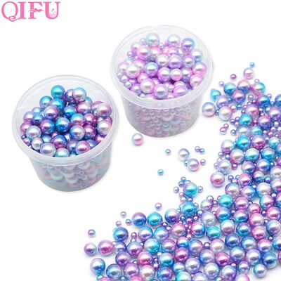 250pcs Plastic Gradient Pearls DIY Wedding Party Supplies Ma