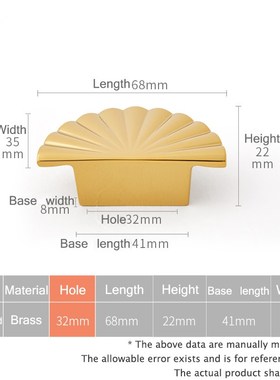 DIY Semi-Circular Shape /Door Knob European Antique Furnitur