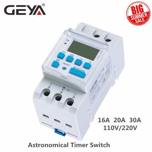 THC Astronomical Timer Switch LCD Display 16A 20A 30A Timing