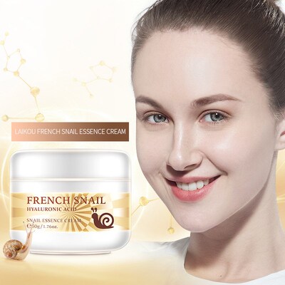 Snail Essence Cream Hyaluronic Acid Anti Aging Moisturizer R