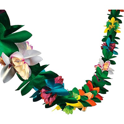 Hawaii Party 3D Paper Garlands Decor Summer Beach Wedding Pa